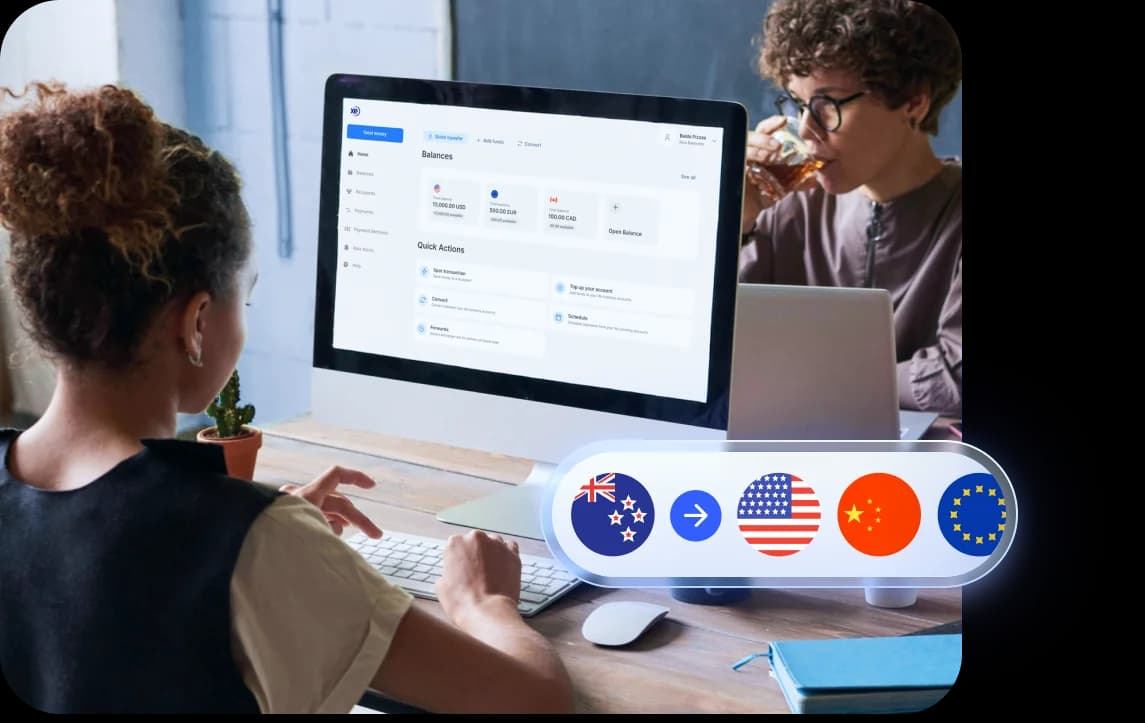 Global payments to 190+ countries in minutes