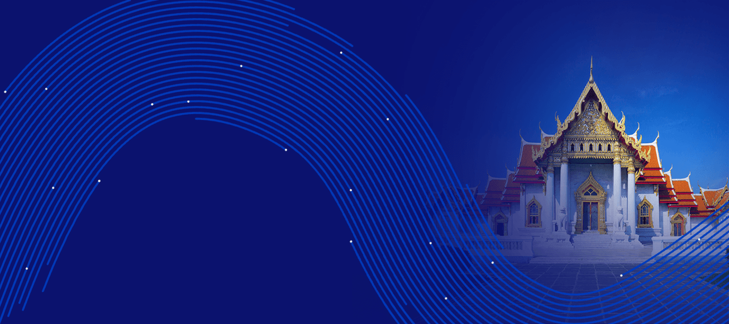 Image of Thailand with Xe visual branding