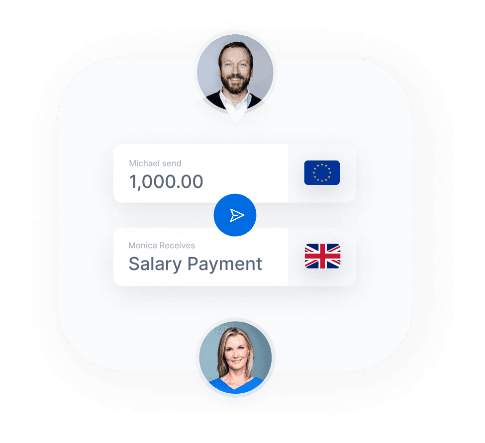 Pay invoices, vendors, and employees overseas